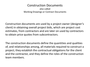 What Are Construction Documents