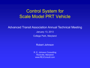 presentation - Automated Road Vehicles