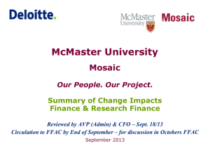 Process - McMaster University