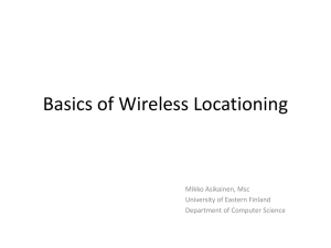 Wireless Locationing