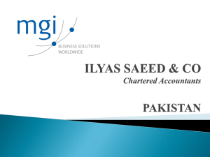 Ilyas Saeed & Company Chartered Accountants Pakistan