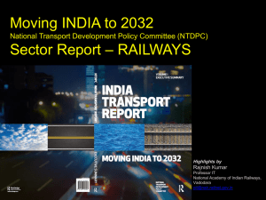 Moving India to 2032 Sector Report Railways Highlights