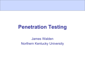 PenetrationTesting - file - Northern Kentucky University