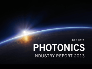 Photonics Industry Report 2013