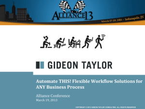 Automate THIS! Flexible Workflow Solutions for ANY Business