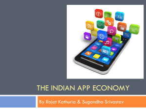 The Indian App Economy - Indian Broadband Policy and Regulatory