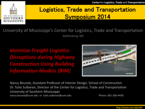 Building Information Models for Highway Construction to address