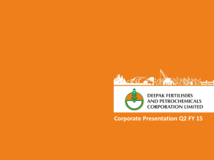 DFPCL Corporate Presentation Q2 FY15