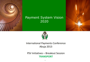 8) The Impact of e-Payments on Transport