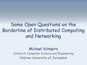 Some Open Questions on the Borderline of Distributed