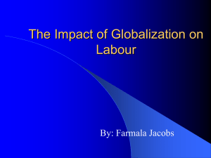 Impact of globalization on workers