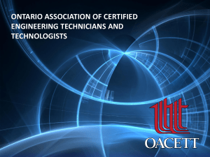 Ontario Association of Certified Engineering Technicians