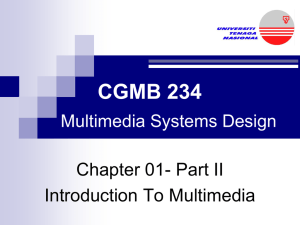 Introduction to Multimedia Systems