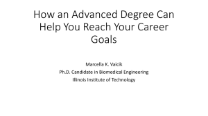 How an Advanced Degree Can Help You Reach