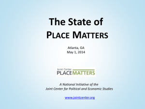 State of Place presentation by Brian Smedley