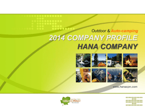 2014 COMPANY PROFILE