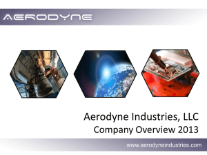 Aerodyne Overview PowerPoint Presentation