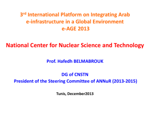 National Center for Nuclear Science and Technology