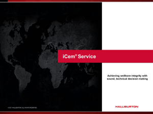 iCem Service Overview