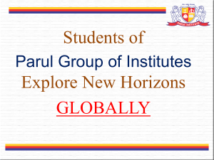 @ Parul Institute of Engg & Tech