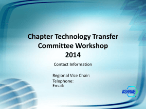 CTTC CRC Workshop Presentation (PowerPoint) (Revised