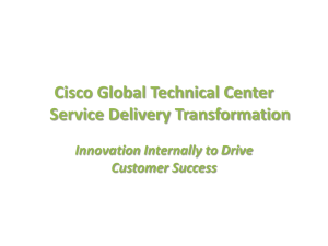 Cisco - Award Submission