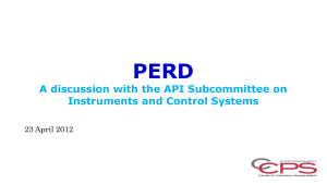 CCPS PERD Reliability API Presentation_r3