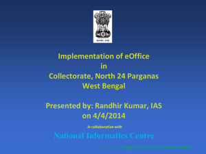 eOffice PPT - Randhir Kumar