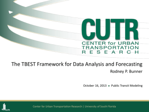The TBEST Framework for Data Analysis and Forecasting