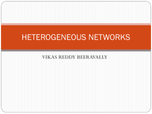 Heterogenous Networks