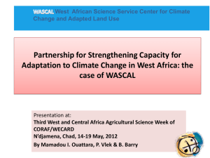 What is WASCAL?