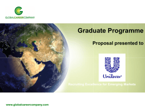 Graduate Recruitment - Global Career Company