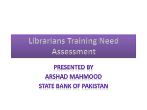 What is Training Need Assessment
