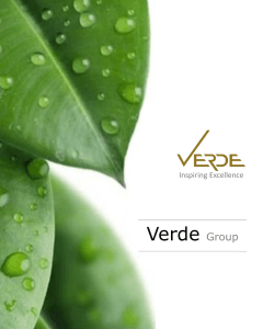 Profile - Verde Consulting Pvt. Ltd.