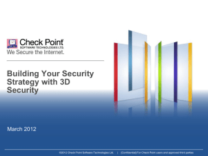 Building Your Security Strategy with 3D Security - V-ict-or