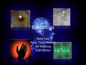 Biometrics - Wikispaces