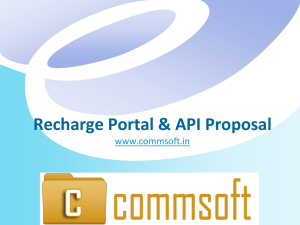 Proposal - Mobile Recharge API