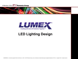 LED Lighting Design