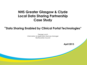 Data Sharing Enabled by Clinical Portal Technologies