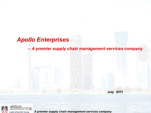 DSC Corporate Snapshot - Apolloenterprisesltd.com