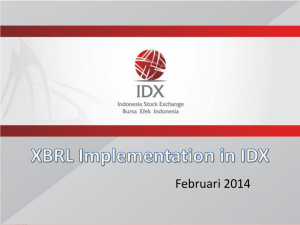 More Details About IDX Taxonomy