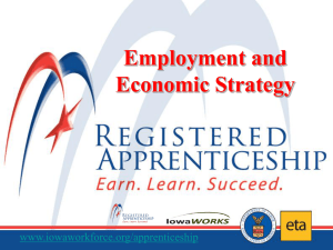 Registered Apprenticeship - Iowa Workforce Development