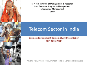 Telecommunication Sector