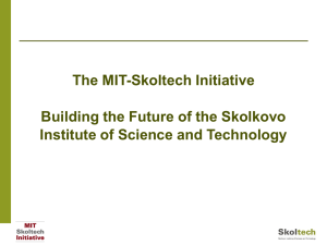 Skoltech Overview