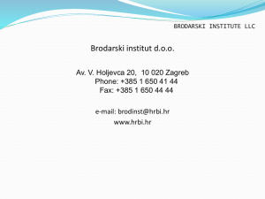 Brodarski institut, Zagreb, Croatia
