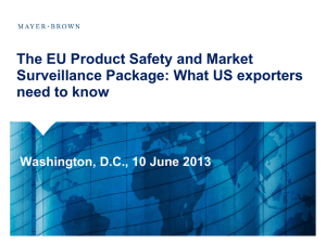 Product Safety in a Global Context