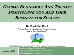 Dr. David Kohl`s 2015 Keynote Presentation