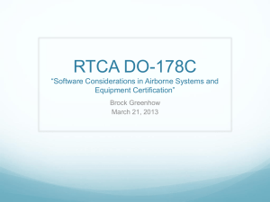 DO-178B and DO-178C Software Considerations in Airborne