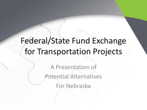 RandyKasterPresentation - Nebraska Transportation Funding