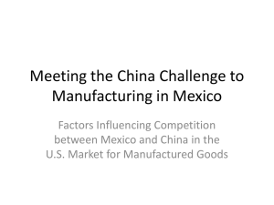 Meeting the China Challenge to Manufacturing in - red ALC